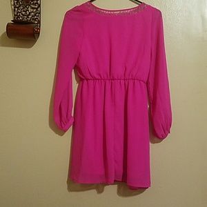 hot pink dresses for juniors